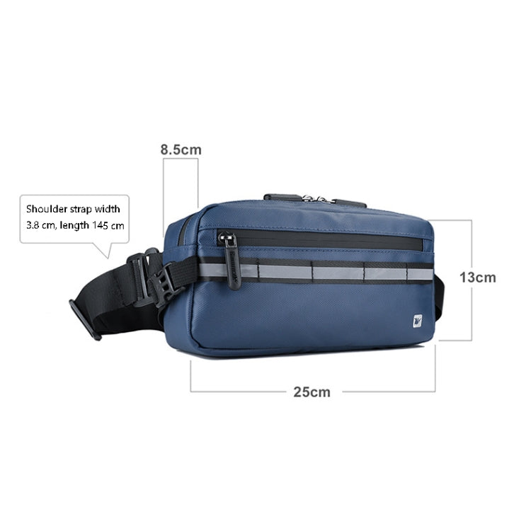 Rhinowalk X20990 Multi-Function Bicycle Front Bag(Blue) - Bicycle Bags by Rhinowalk | Online Shopping South Africa | PMC Jewellery | Buy Now Pay Later Mobicred