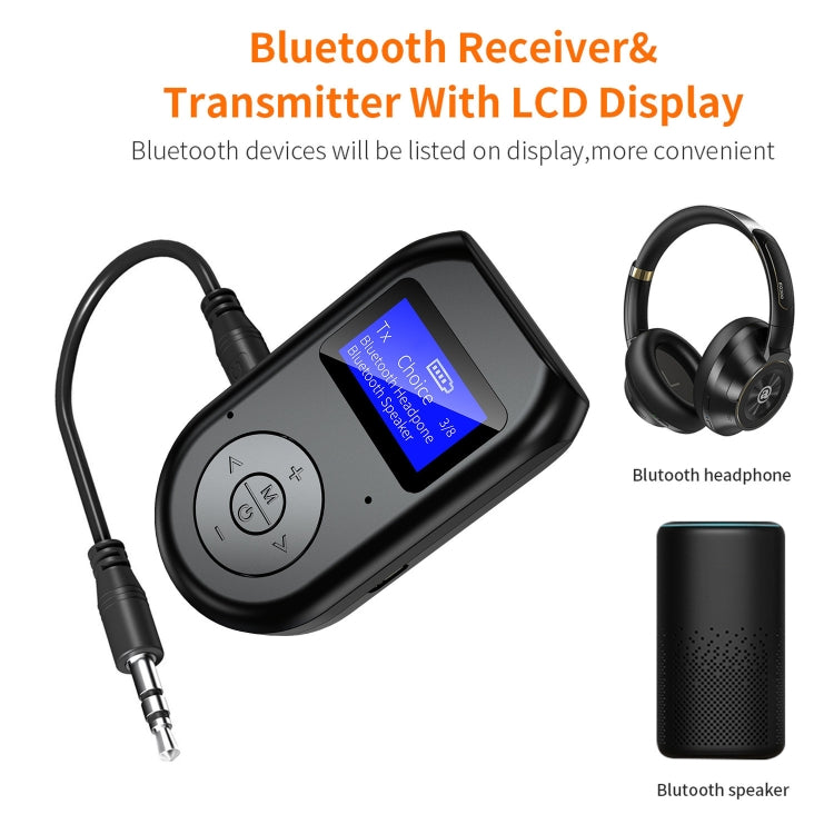 BT-11 Bluetooth 5.0 Audio Launch Reception Call Three-In-One TV Computer Game Music Bluetooth Adapter - Audio Receiver Transmitter by PMC Jewellery | Online Shopping South Africa | PMC Jewellery