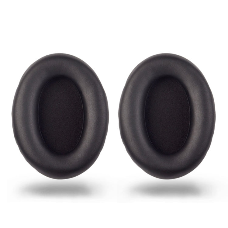 2 PCS Headset Comfortable Sponge Cover For Sony WH-1000xm2/xm3/xm4, Colour: (1000X / 1000XM2)Black Protein With Card Buckle - Earmuff & Pad by PMC Jewellery | Online Shopping South Africa | PMC Jewellery