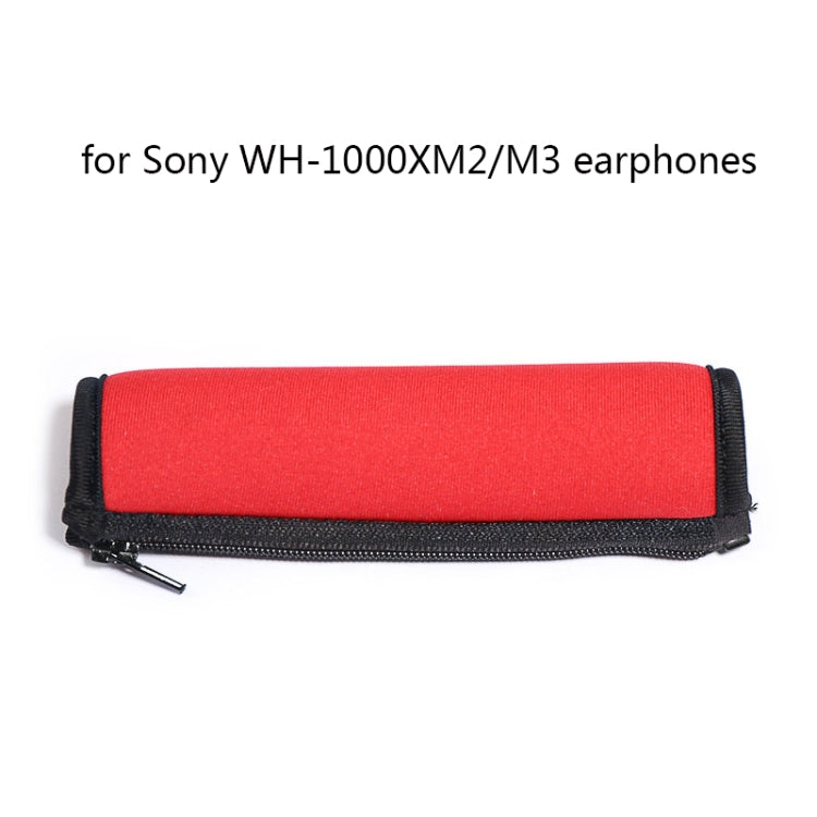 2 PCS Headset Comfortable Sponge Cover For Sony WH-1000xm2/xm3/xm4, Colour: (1000XM4)Black Lambskin - Earmuff & Pad by PMC Jewellery | Online Shopping South Africa | PMC Jewellery