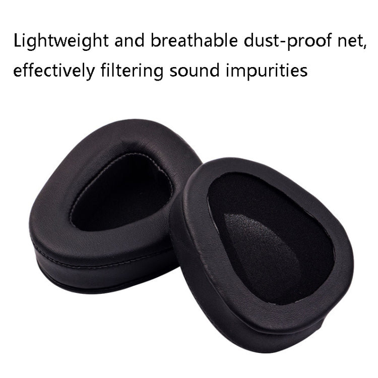 1 Pairs Headphone Sponge Leather Earmuffs For Skullcandy Aviator 2(Brown) - Earmuff & Pad by PMC TechLife | Online Shopping South Africa | PMC TechLife