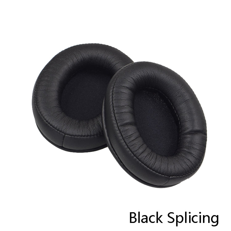 1 Pairs Headset Sponge Cover Ear Pad Leather Case For Kingston Cloud Silver II, Colour: Black Splicing - Earmuff & Pad by PMC TechLife | Online Shopping South Africa | PMC TechLife