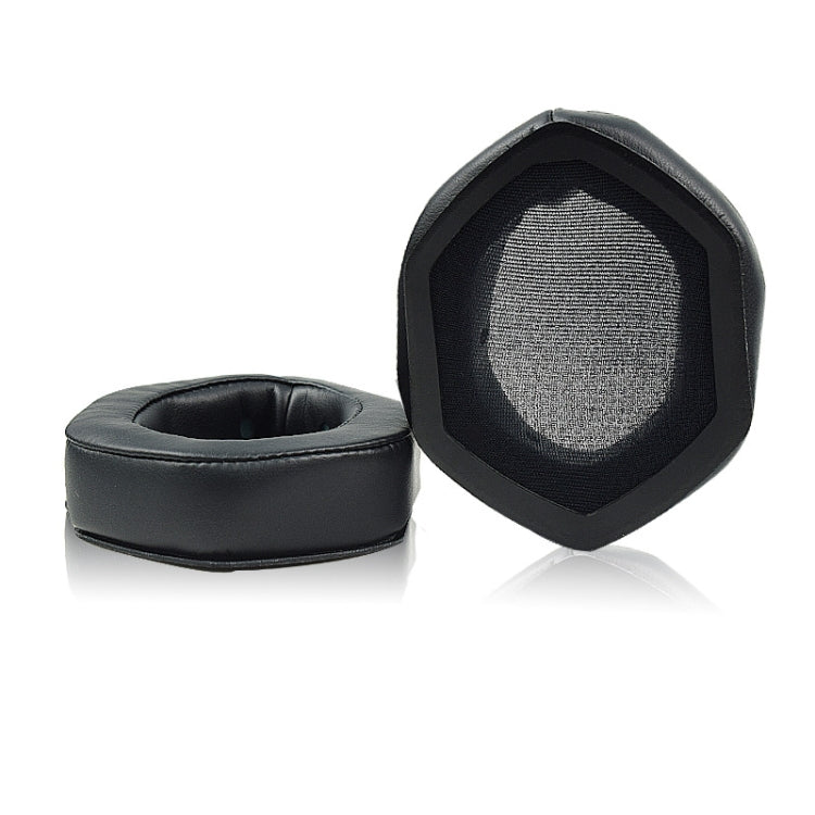 2 PCS Suitable for V-Moda LP/M100/LP2 Headest Sponge Cover Earmuffs, Colour: Black Black Net - Earmuff & Pad by PMC TechLife | Online Shopping South Africa | PMC TechLife