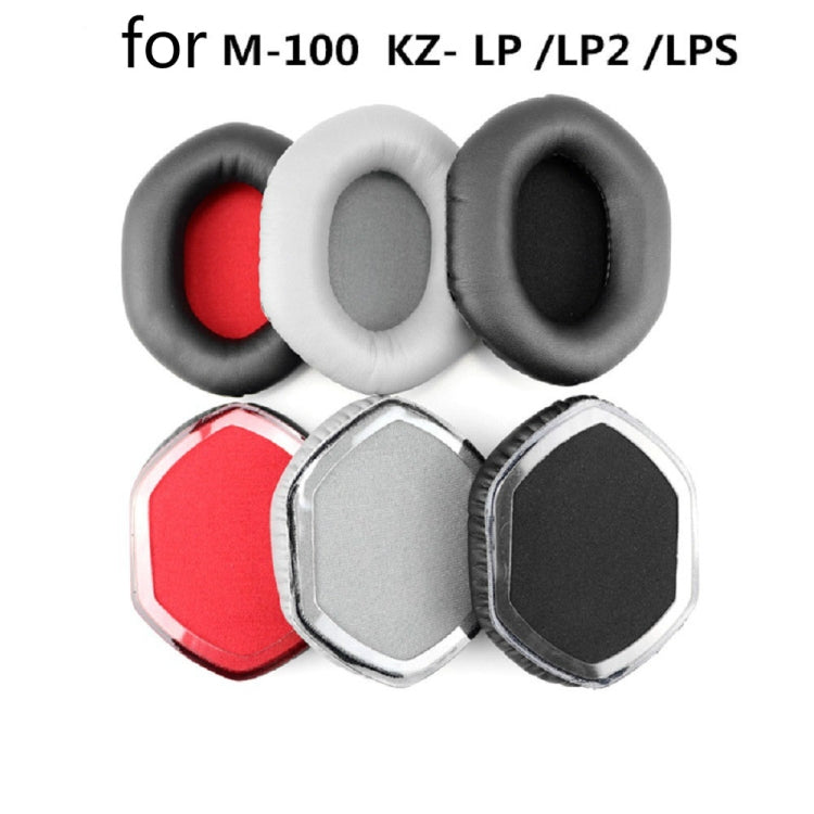 2 PCS Suitable for V-Moda LP/M100/LP2 Headest Sponge Cover Earmuffs, Colour: Black Black Net - Earmuff & Pad by PMC TechLife | Online Shopping South Africa | PMC TechLife