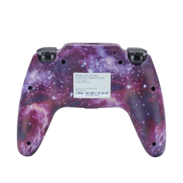 ZR486 Wireless Game Controller For PS4, Product color: Purple Starry Sky - Gamepads by PMC TechLife | Online Shopping South Africa | PMC TechLife | Buy Now Pay Later Mobicred