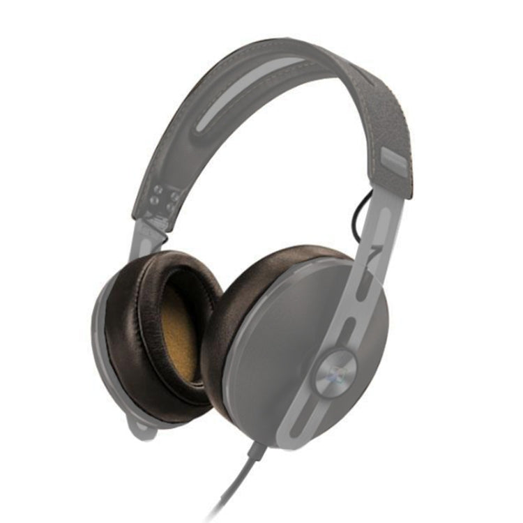 2 PCS Headset Cover For Sennheiser MOMENTUM  2(Brown) - Earmuff & Pad by PMC TechLife | Online Shopping South Africa | PMC TechLife