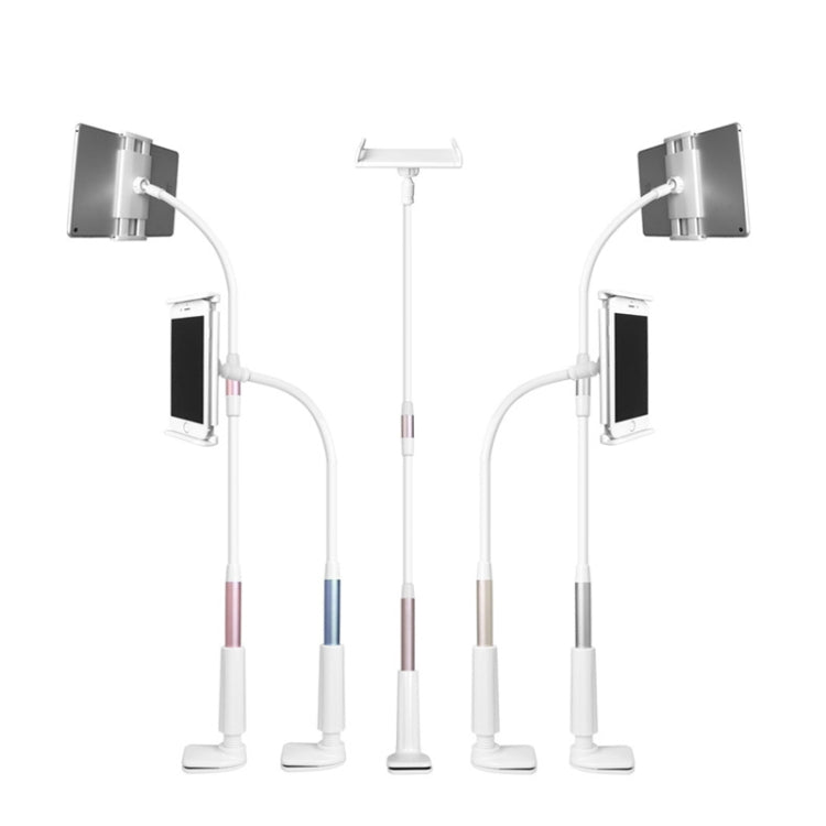 LP-6 Tablet Mobile Phone Lazy Bracket Detachable Bed Bracket, Style: Three-stage (Titanium Gray) - Lazy Bracket by PMC TechLife | Online Shopping South Africa | PMC TechLife