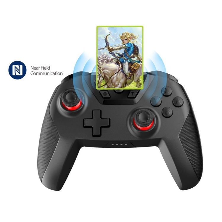 TNS-0118A Wireless Bluetooth Gamepad With Wake-Up NFC Function For Switch Pro - Gamepads by PMC TechLife | Online Shopping South Africa | PMC TechLife
