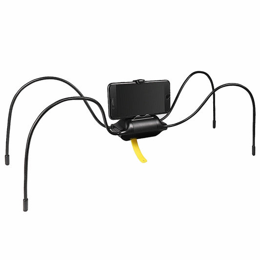 Spider Tablet Holder Arbitrary Curved Lazy Mobile Phone Bracket Desktop Car Bathroom Tablet Bracket(Black) - Lazy Bracket by PMC Jewellery | Online Shopping South Africa | PMC Jewellery