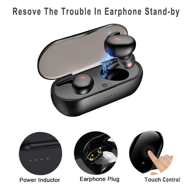 Y30 Wireless Bluetooth Headset 5.0 In-Ear Mini Earphone, Colour: Black - Bluetooth Earphone by PMC TechLife | Online Shopping South Africa | PMC TechLife