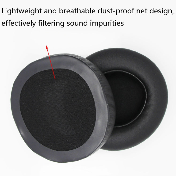 1 Pair Thicken Sponge Headset Set 90mm Earmuffs For Kraken 7.1 V2 Pro(Black) - Earmuff & Pad by PMC TechLife | Online Shopping South Africa | PMC TechLife