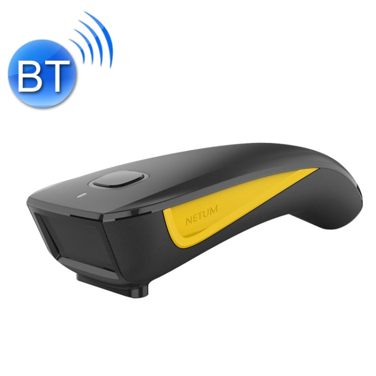 NETUM C750 Wireless Bluetooth Scanner Portable Barcode Warehouse Express Barcode Scanner, Model: C750 Two-dimensional - free shipping - PMC TechLife - Order now!