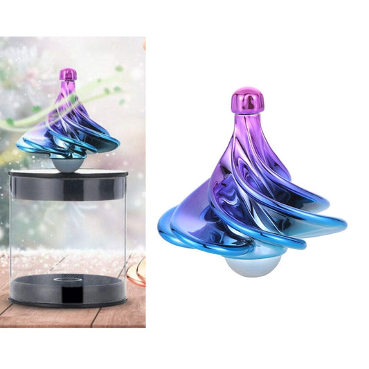 Air Aerodynamic Wind Gyroscope Blown Spin Silent Stress Relief Toys WinSpin Wind Fidget Spinner(Dazzling Two-color) - Gyros by PMC Jewellery | Online Shopping South Africa | PMC Jewellery