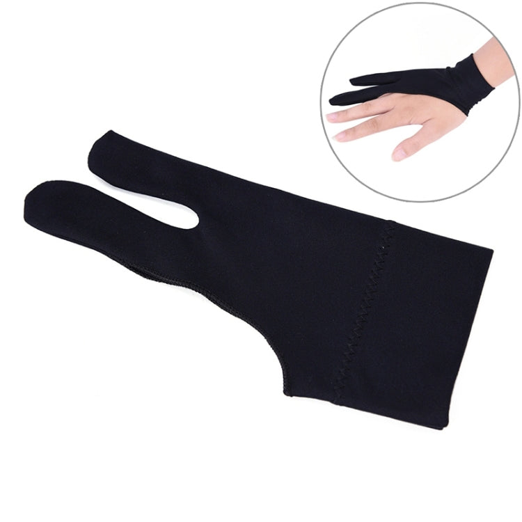 2 Finger Anti-fouling Drawing Glove for Graphics Drawing Tablet, Both for Right and Left Hand(For  men) - Others by PMC TechLife | Online Shopping South Africa | PMC TechLife | Buy Now Pay Later Mobicred