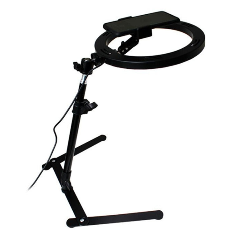 Overhead Shooting Bracket Ring Fill Light Set Live Beautifying LED Light Stand(Overhead Shot Bracket + Lamp) - Selfie Light by PMC TechLife | Online Shopping South Africa | PMC TechLife