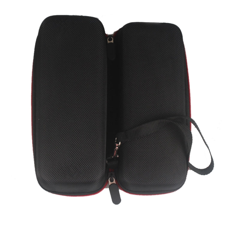 For Bose SoundLink Mini 2 Bluetooth Speaker Protection Portable Bag(Black+Grey) - Protective Case by PMC TechLife | Online Shopping South Africa | PMC TechLife