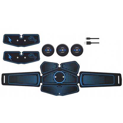 1082 EMS Muscle Training Abdominal Muscle Stimulator Home Fitness Belt(6 Pieces Blue Dot Belt) - Fitness Equipments by PMC Jewellery | Online Shopping South Africa | PMC Jewellery