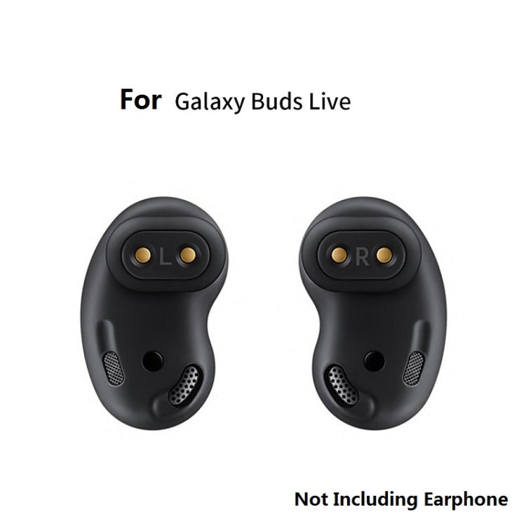 2 Sets Bluetooth Earphone Silicone Earplug Caps For Samsung Galaxy Buds Live(Black-2 Pairs) - Anti-dust & Ear Caps by PMC Jewellery | Online Shopping South Africa | PMC Jewellery