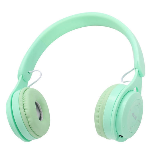 M6 Wireless Bluetooth Headset Folding Gaming Stereo Headset With Mic(Green) - Headset & Headphone by PMC Jewellery | Online Shopping South Africa | PMC Jewellery