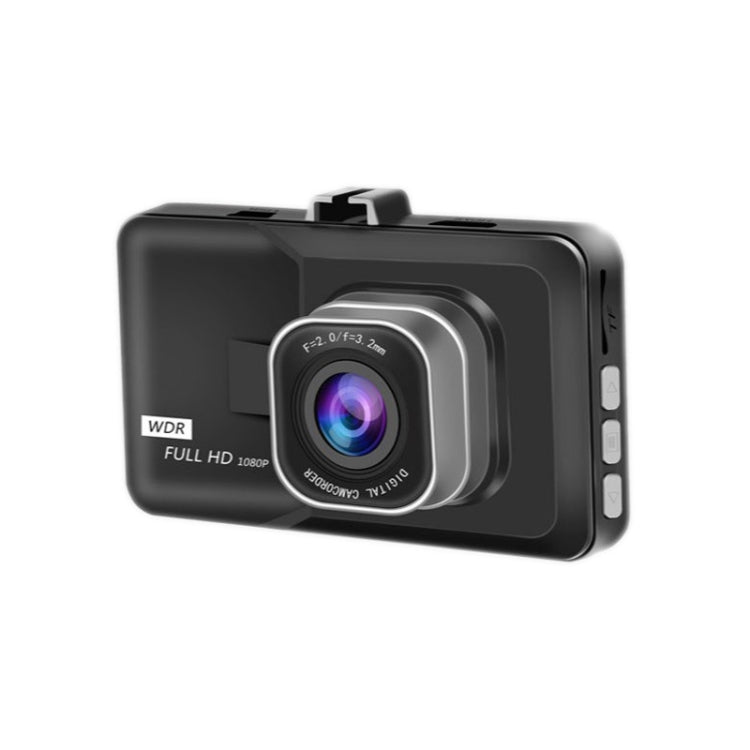 3.0 Inch HD 1080P Wide-Angle Driving Recorder With Reversing Image Specification��� Normal Definition Single Record���Black��� - Car DVRs by PMC TechLife | Online Shopping South Africa | PMC TechLife