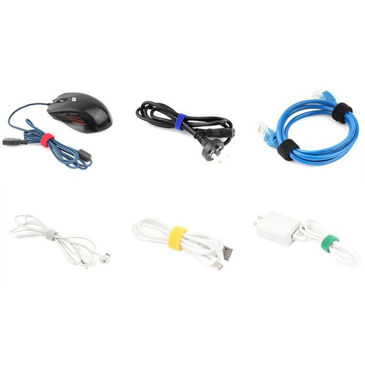 60 PCS T-Shaped Cable Organizer Belt Nylon Winder Buckle, Length: 15cm(Color Random Delivery) - Cable Organizer by PMC TechLife | Online Shopping South Africa | PMC TechLife | Buy Now Pay Later Mobicred