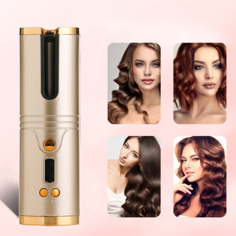 Portable USB Charging Wireless Curler Lazy Automatic Curling Rod(Patented Green) - Hair Curler by PMC Jewellery | Online Shopping South Africa | PMC Jewellery