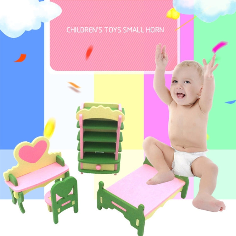 Simulation Miniature Wooden Furniture Kids Toys Doll House Set(582) - Pretend Play Toys by PMC Jewellery | Online Shopping South Africa | PMC Jewellery