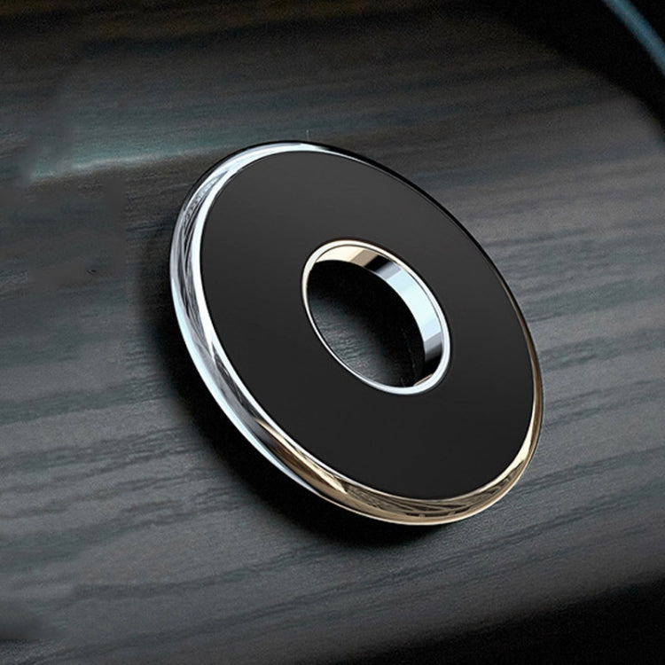 Q6 Car Magnetic Mobile Phone Holder Round Car Dashboard Navigation Bracket(Silver) - Car Holders by PMC TechLife | Online Shopping South Africa | PMC TechLife