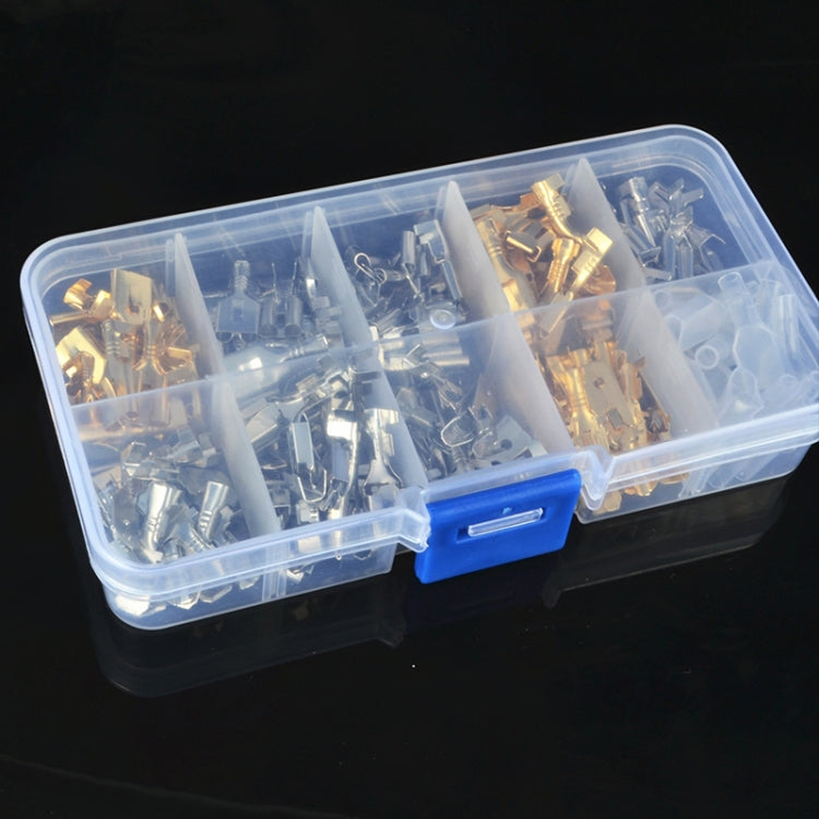 150 PCS Male Female Car Motorcycle Spade Connector Splice Crimp Wire Terminals - Booster Cable & Clip by PMC TechLife | Online Shopping South Africa | PMC TechLife
