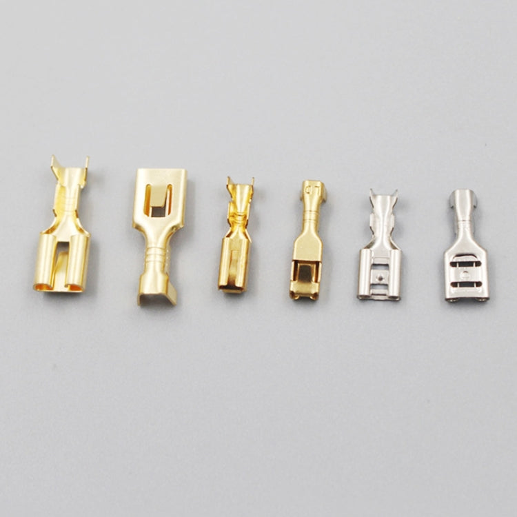 150 PCS Male Female Car Motorcycle Spade Connector Splice Crimp Wire Terminals - Booster Cable & Clip by PMC TechLife | Online Shopping South Africa | PMC TechLife