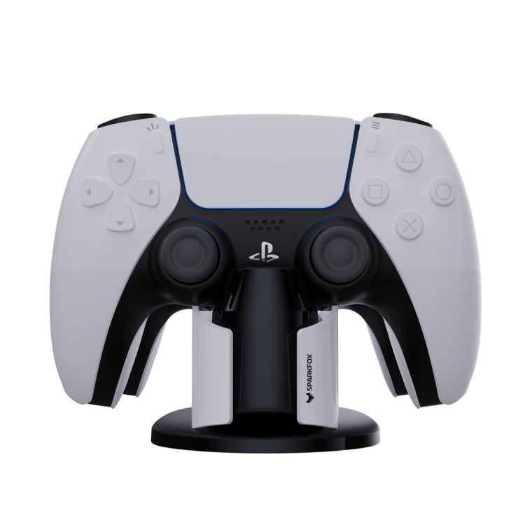 SPARKFOX W20P508 Dual Charger With Contacts Wireless Handle Charger For PS5, Style: Charger+Data Cable+Charging Plug - Charger & Power by PMC TechLife | Online Shopping South Africa | PMC TechLife