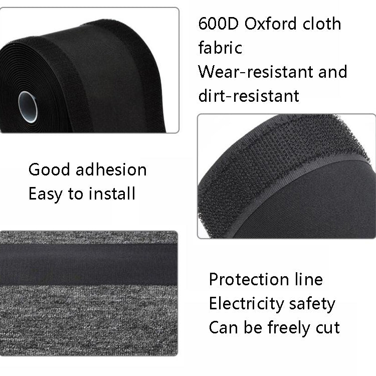 3m Wire Protection Harness Sleeve Storage Cable Manager(Floor) - Cable Organizer by PMC TechLife | Online Shopping South Africa | PMC TechLife