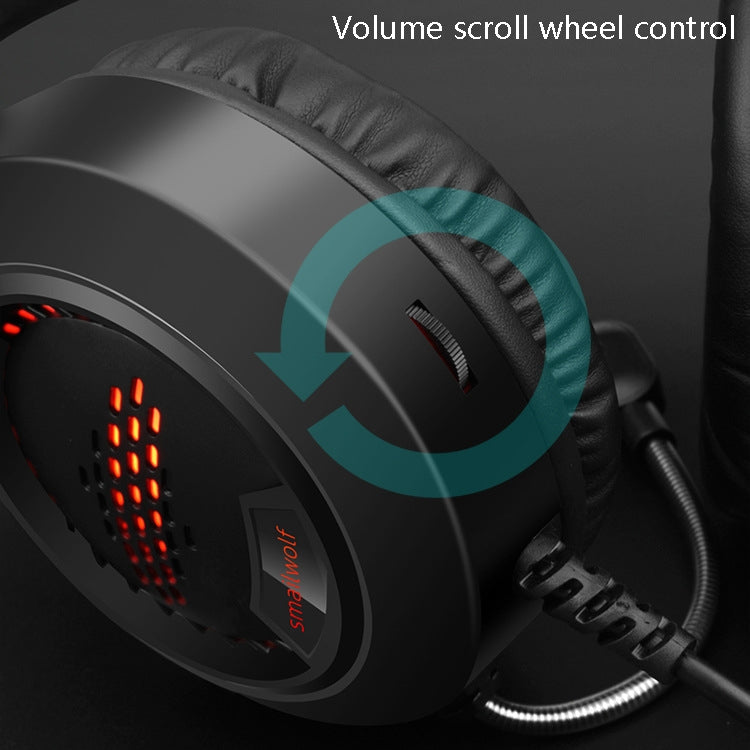 Smailwolf AK3 Headset Game Headphones Wired Luminous Desktop Computer Headset, Style: 3.5mm Double Plug - Multimedia Headset by PMC TechLife | Online Shopping South Africa | PMC TechLife