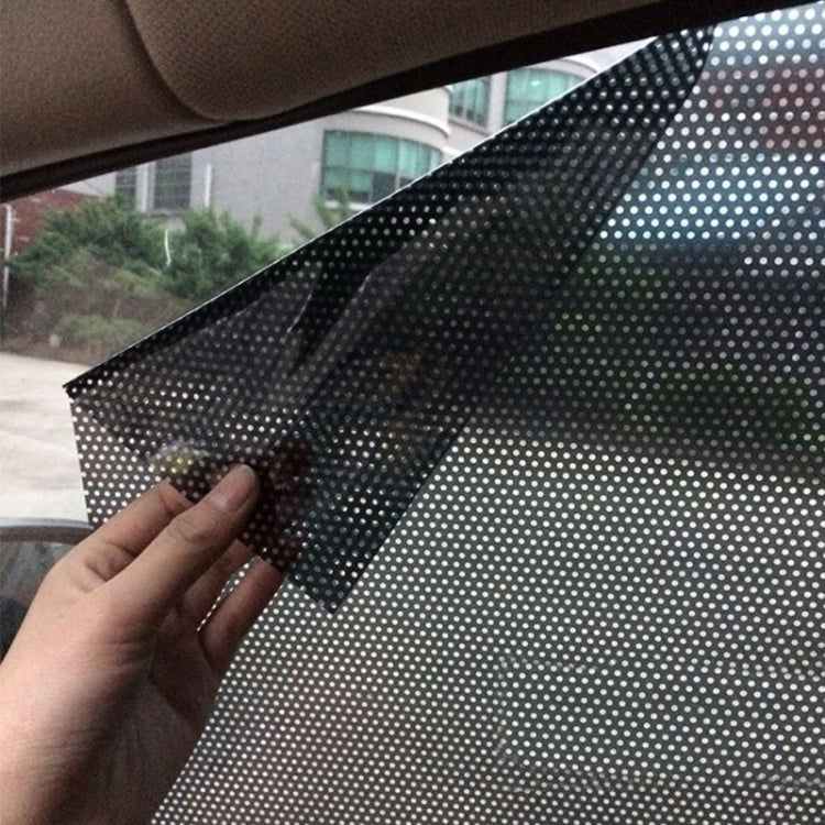 Car Electrostatic Sunshade Stickers Window Glass Sunscreen Heat Insulation Stickers Taiwanese Point Hole Film(120 x 60cm) - Decorative Sticker by PMC Jewellery | Online Shopping South Africa | PMC Jewellery