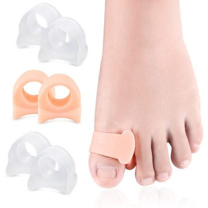 10 Pairs Great Toe Orthosis Separator Soft and Comfortable Toe Care Cover, Size: S(White) - Corrector by PMC Jewellery | Online Shopping South Africa | PMC Jewellery