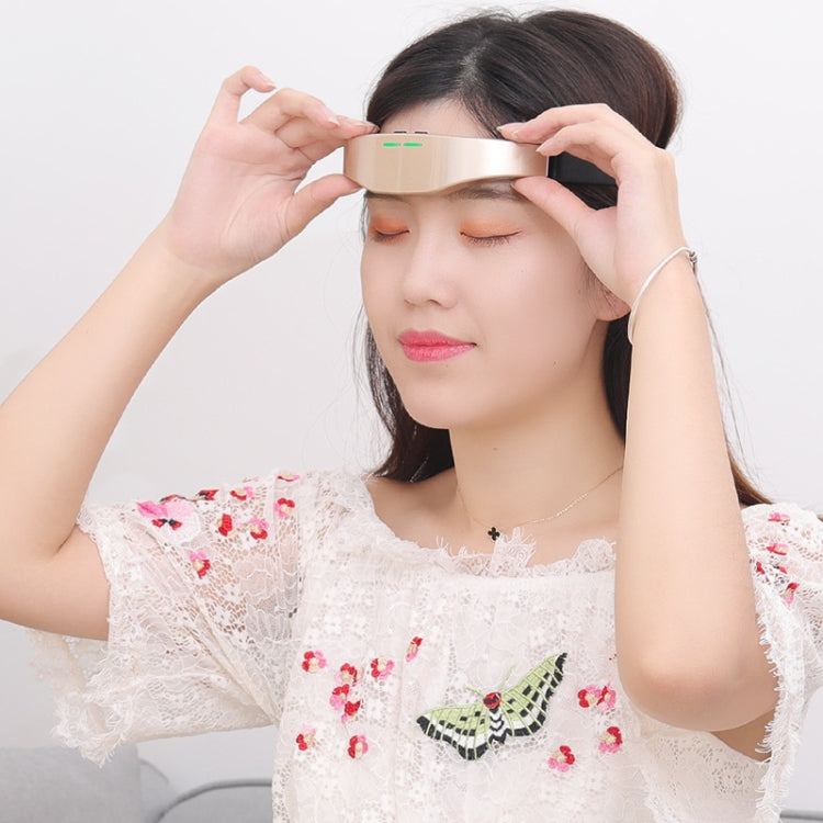 Head Massager Wireless Micro Current Intelligent EMS Sleeper(Gold) - Massage & Relaxation by PMC TechLife | Online Shopping South Africa | PMC TechLife
