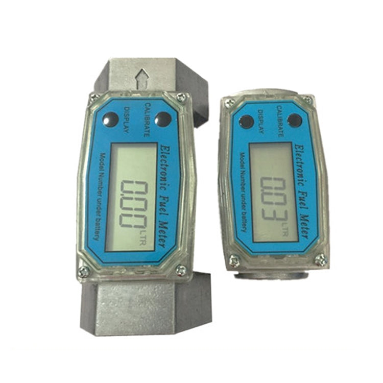 BD-H01 Electronic Display Turbine Flow Meter Metering Diesel Kerosene Methanol Urea Flow Meter Count Flow Meter, Specification: 1 Inch - Clocks & Car Meters by PMC TechLife | Online Shopping South Africa | PMC TechLife | Buy Now Pay Later Mobicred