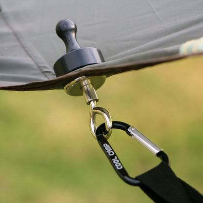 COOL CAMP Outdoor Camping Hook Strong Magnet Hanger Camping Canopy Tent Light Lanyard Holder(Black) - Tents & Accessories by COOL CAMP | Online Shopping South Africa | PMC Jewellery