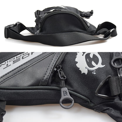 GHOST RACING GR-TB05 Motorcycle Leg Bag Knight Waist Bag Sports Outdoor Bag(Black) - Waist Bags by GHOST RACING | Online Shopping South Africa | PMC Jewellery | Buy Now Pay Later Mobicred