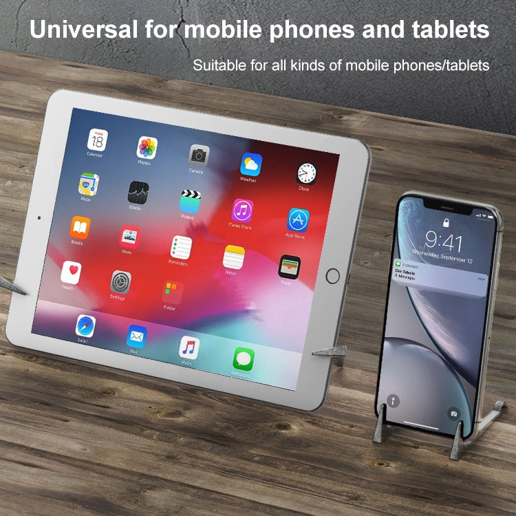 Mini Lazy Desktop Mobile Phone Bracket Multifunction Magnetic Anchor Tablet Stand(Retro Copper) - Desktop Holder by PMC TechLife | Online Shopping South Africa | PMC TechLife