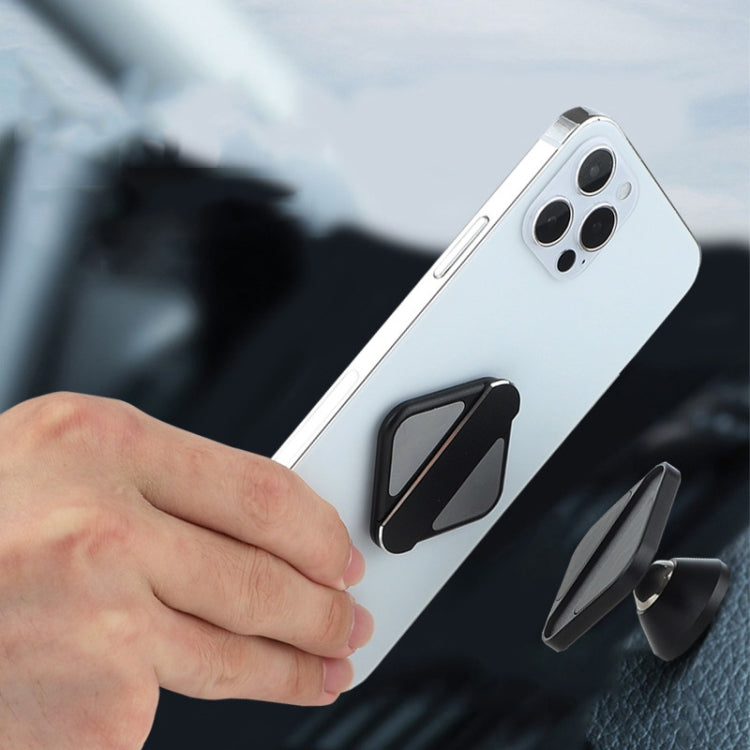 Aluminum Alloy Car Mobile Phone Bracket Portable Phone Desktop Folding Frame(Grey) - Car Holders by PMC TechLife | Online Shopping South Africa | PMC TechLife