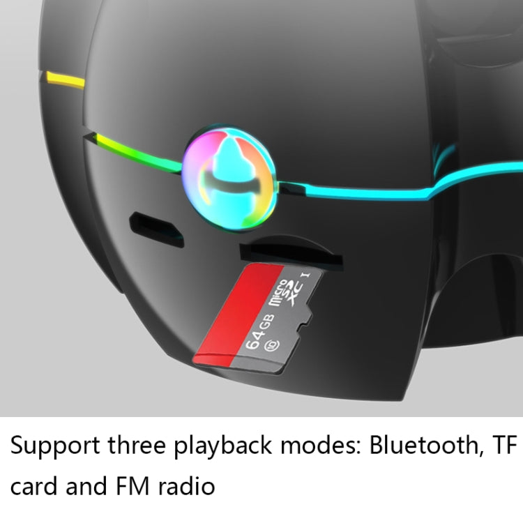 RGB Light Effect Gyro Shape Wireless Bluetooth Audio(Blue) - Mini Speaker by PMC TechLife | Online Shopping South Africa | PMC TechLife