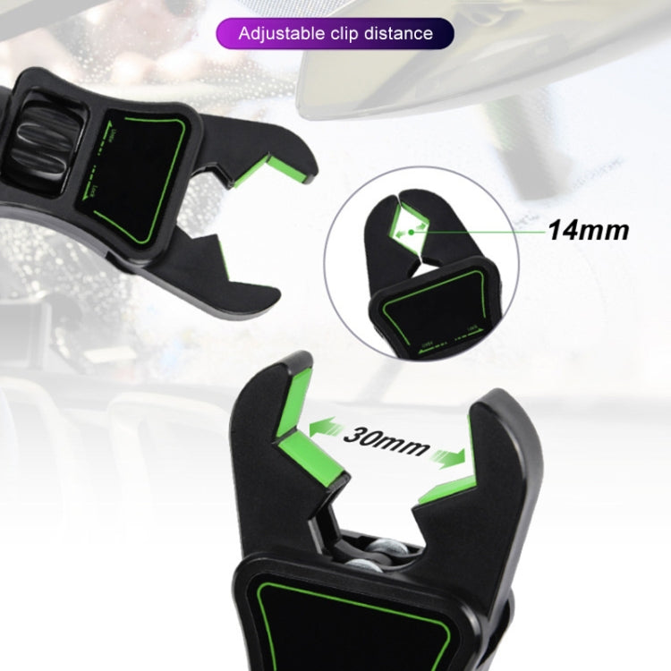 H02 Car Rearview Mirror Mobile Phone Holder Pillow Universal Car Mobile Phone Holder - Car Holders by PMC TechLife | Online Shopping South Africa | PMC TechLife