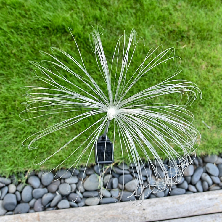 Solar Fiber Optic Jellyfish Lamp Lawn Ground Plug LED Lamp Outdoor Garden Decoration Lamp(Colorful Light) - With Solar Panel by PMC Jewellery | Online Shopping South Africa | PMC Jewellery