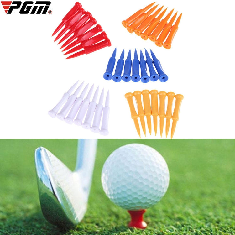 60 PCS PGM QT012 Golf Ribbon Needle Golf Plastic Ball TEE, Random Color Delivery, Specification: 43mm - Golf Accessories by PGM | Online Shopping South Africa | PMC Jewellery