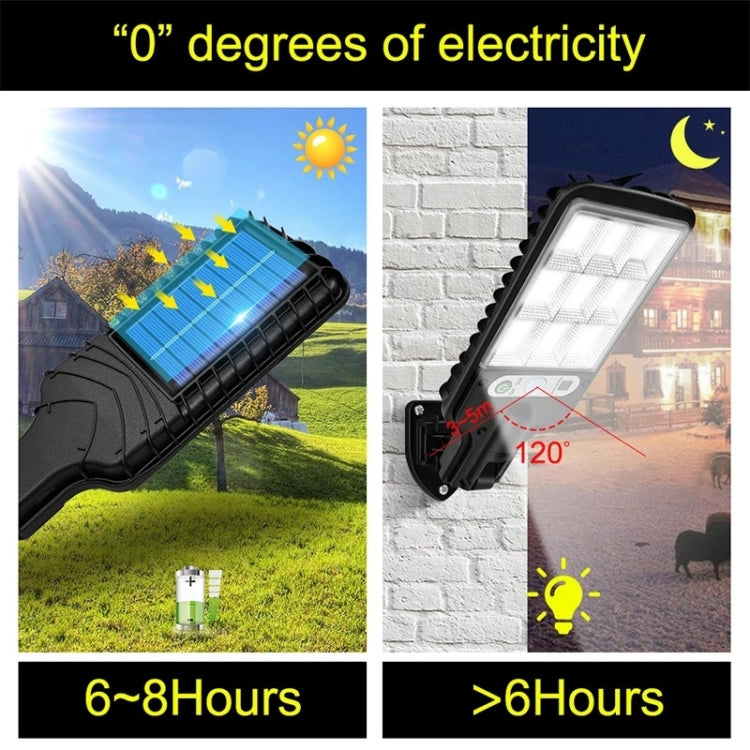 616 Solar Street Light LED Human Body Induction Garden Light, Spec: 117 COB With Remote Control - free shipping - PMC TechLife - Order now!