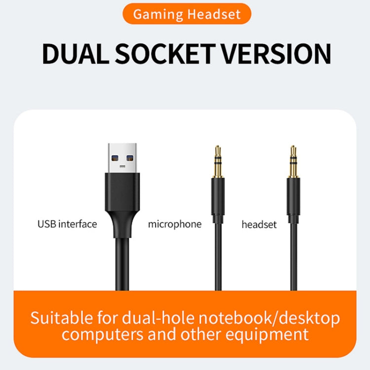 PANTSAN PSH-100 USB Wired Gaming Earphone Headset with Microphone, Colour: 7.1 USB Black - free shipping - PMC TechLife - Order now!