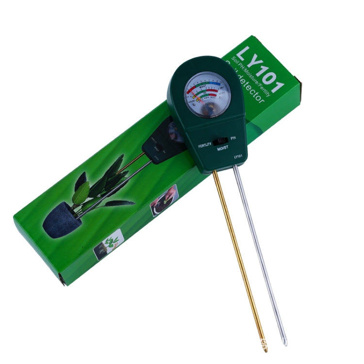 LY101 Flower And Grass Soil Detector PH Cantoneal Alkalin Testor(Blue) - free shipping - PMC TechLife - Order now!