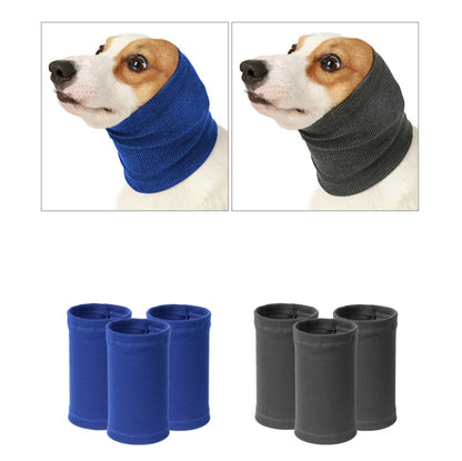 Dog Comforting Headgear Pet Scare Prevention Headscarf, Specification: S(Blue) - Caps by PMC Jewellery | Online Shopping South Africa | PMC Jewellery