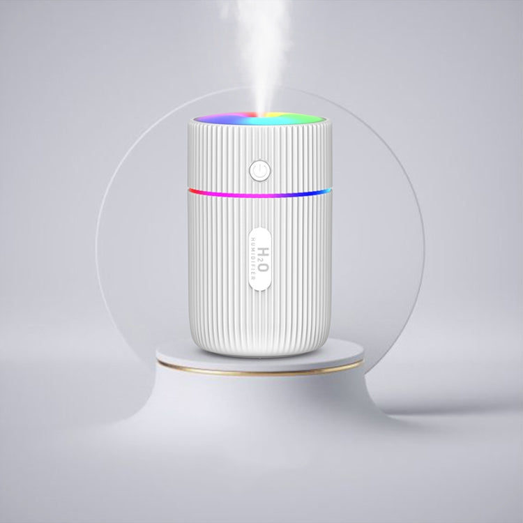 Colorful Cup Humidifier USB Mini Car Air Purifier(White) - Air Purifiers & Parts by PMC TechLife | Online Shopping South Africa | PMC TechLife